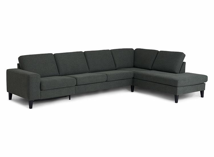 Visby hj rnesofa med el recliner